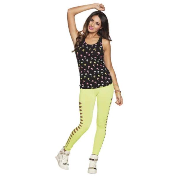 Legging Gaps neon roze