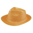 Hoed Sparkle neon oranje