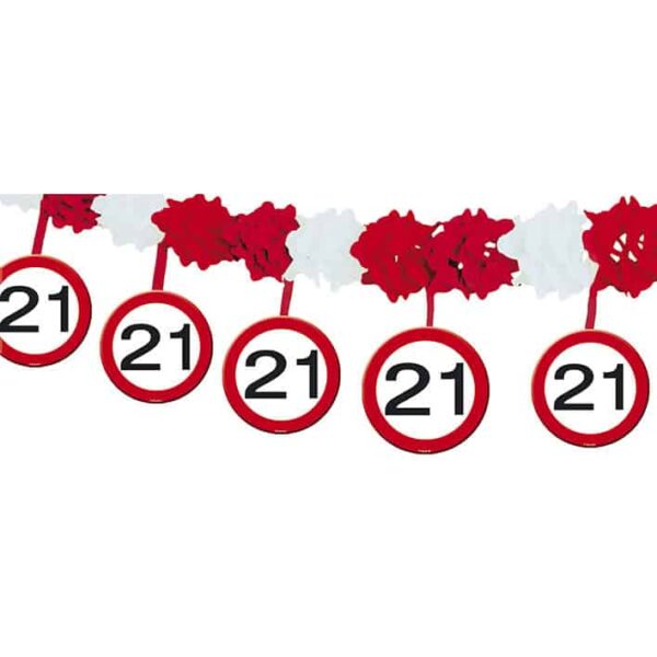 Slinger verkeersbord 21 (4 meter)
