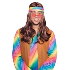 Hippie pruik With Headband