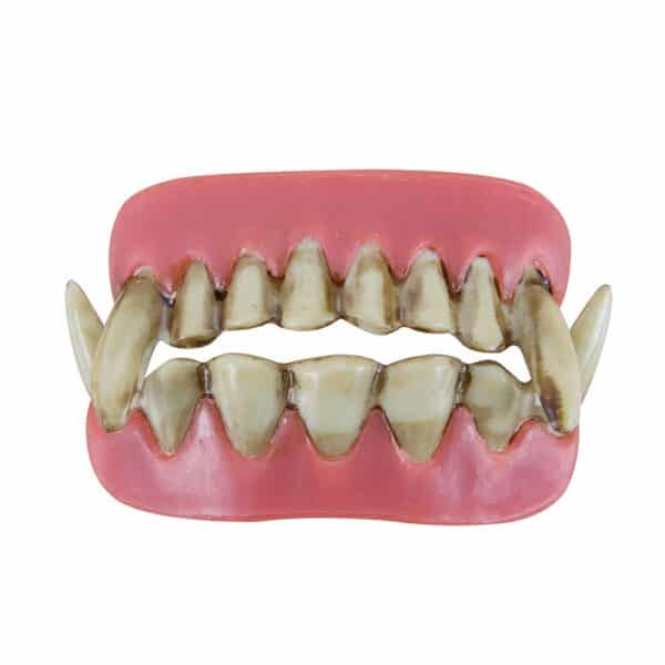 Halloween werewolf dentures