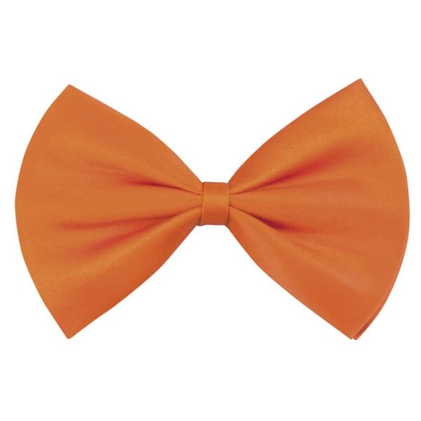 Vlinderstrik Basic oranje