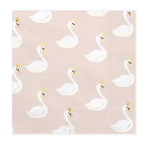 Servetten Zwanen 20 stuks Servetten Zwanen 20 stuks