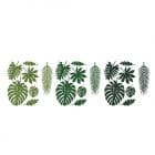 Aloha bladeren set 21 stuks