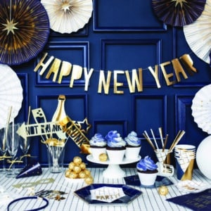 Fotoprops Let's  Celebrate Gold (8 stuks)