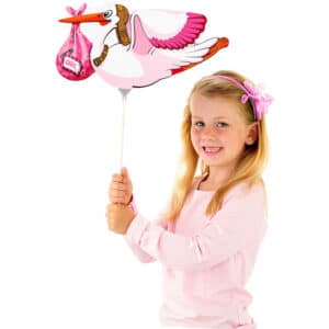 folie mini shape ooievaar Girl