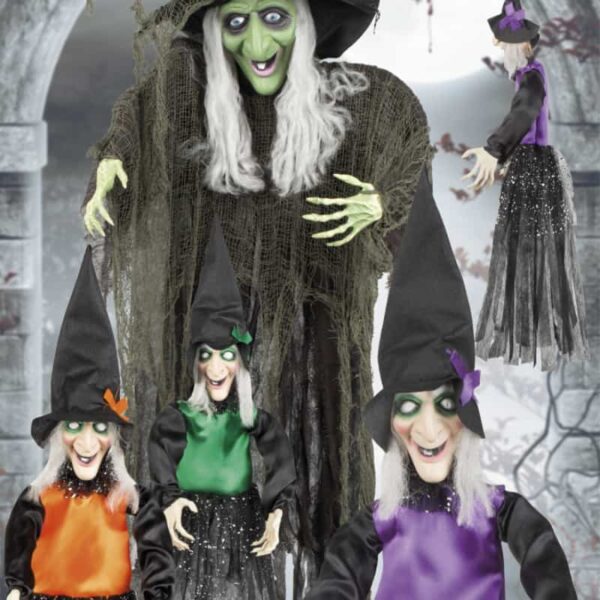 Halloween Pop Evil Witch Hangdecoratie (190 cm)