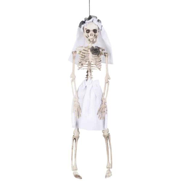Halloween Pop Skelet Bruid Hangdecoratie (40 cm)