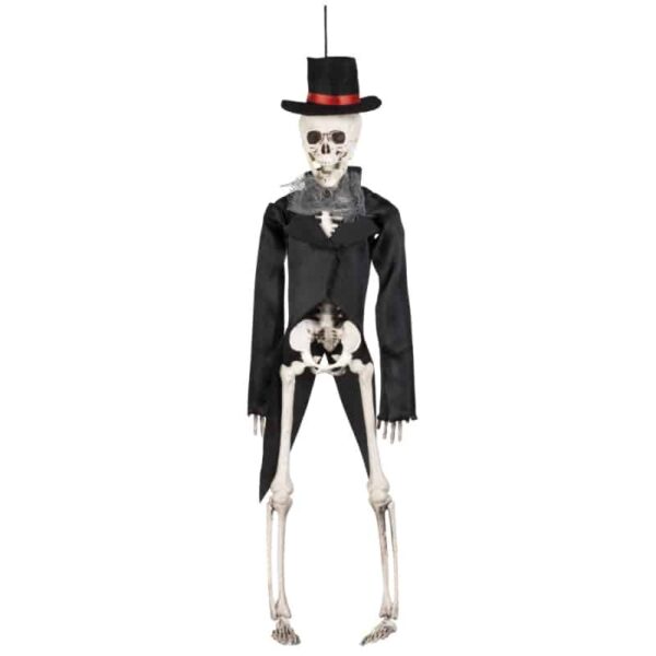 Halloween Pop Skelet Bruidegom Hangdecoratie (43 cm)