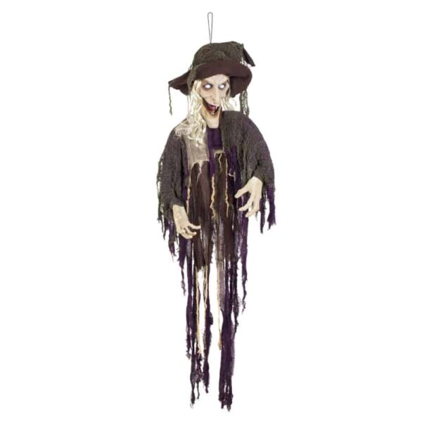 Halloween Pop Lachende Heks Hangdecoratie (170 cm)