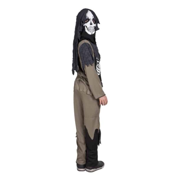 Kinderkostuum Zombie skeleton (10-12 jaar - 152)