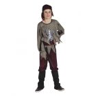 Kinderkostuum Piraten Zombie (7-9 jaar)