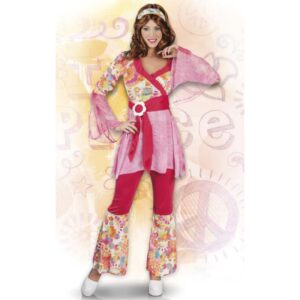 Volwassenenkostuum met garment bag Happy diva Volwassenenkostuum met garment bag Happy diva