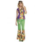 Kostuum Volwassene Woodstock woman (M)