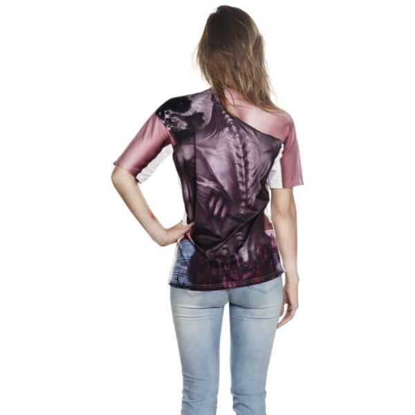 Fotorealistisch shirt Sick Creepy Zombie (M/L)
