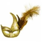 Oogmasker Venice goud