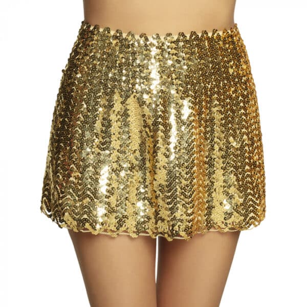 Minirokje Sequins - Goud (Maat M)