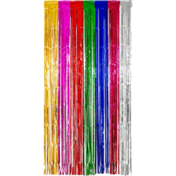 Deurgordijn folie Multikleur 2x1 meter