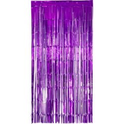 Deurgordijn folie Paars 2x1 meter