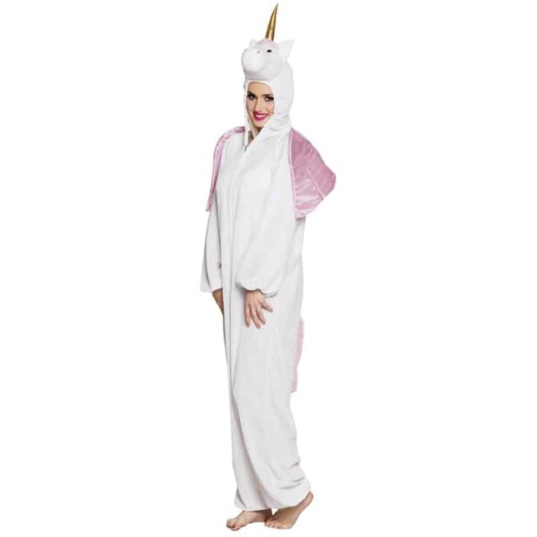 Kostuum Onesie - Eenhoorn wit