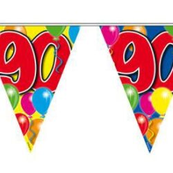 Vlaggenlijn 90 jaar Ballonnen (10 meter)