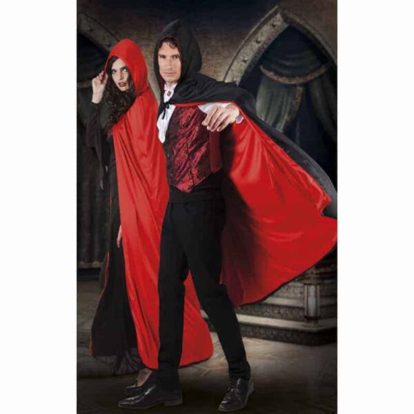 Cape Twilight zwart/rood omkeerbaar (170 cm)