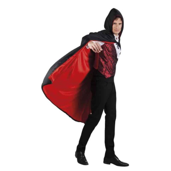 Cape Twilight zwart/rood omkeerbaar (170 cm)