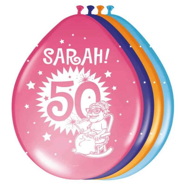 Ballonnen sarah 50