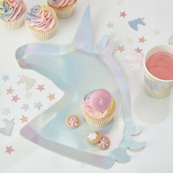 Borden Eenhoorn "Make a Wish" (8 stuks)