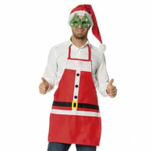 Schort Kerstman Volwassenen