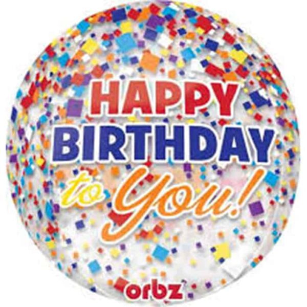Folieballon Happy Birthday to you