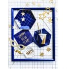 Fotoprops Let's  Celebrate Gold (8 stuks)
