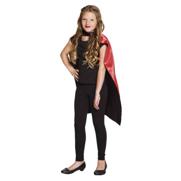 Cape Sundown kind zwart/rood omkeerbaar (90 cm)