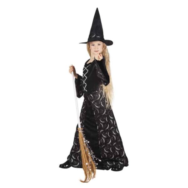 Kinderkostuum Midnight witch (7-9 jaar)