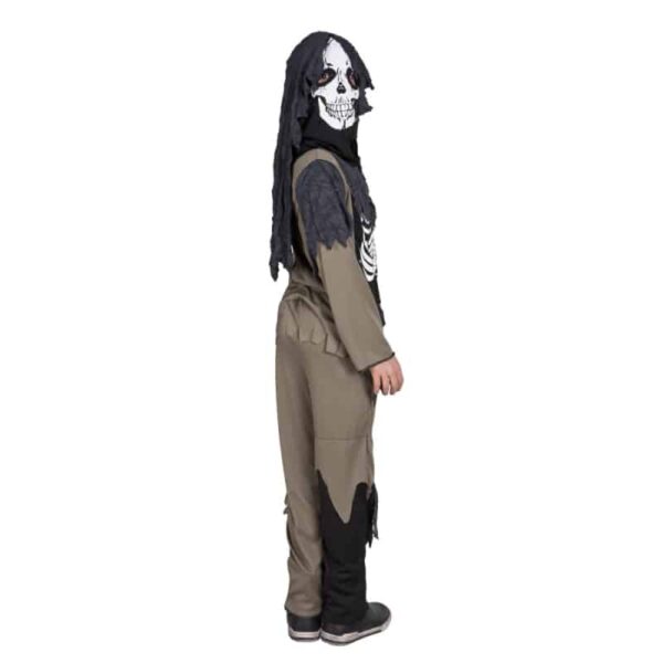 Kinderkostuum Zombie skeleton (7-9 jaar - 122/134)