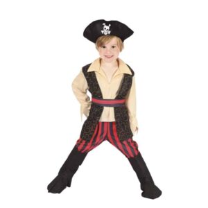 Kinderkostuum Pirate Rocco (3-4 jaar)