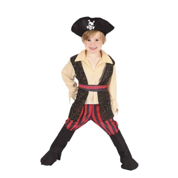 Kinderkostuum Pirate Rocco (3-4 jaar)