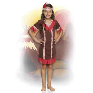 Kostuum kind Indian vos kitten (10-12 years)