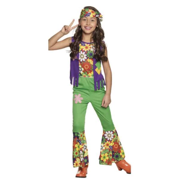 Kostuum kind Woodstock girl (7-9 years)