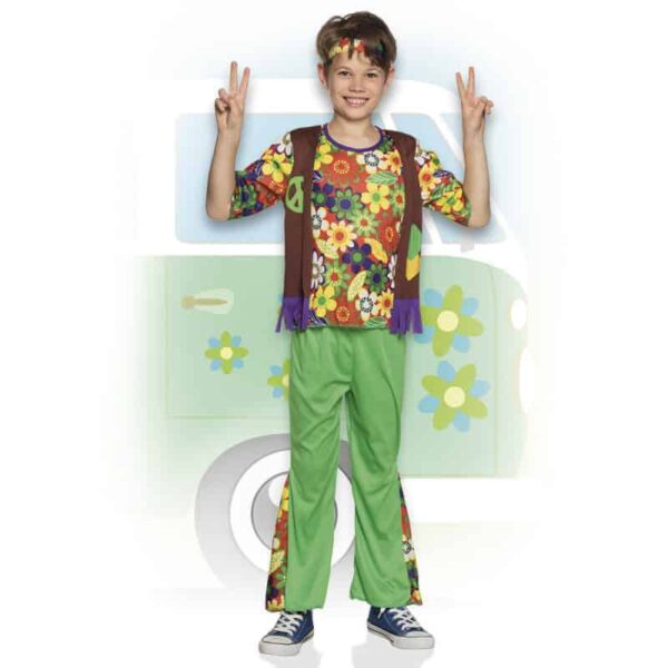 Kostuum kind Woodstock boy (7-9 years)