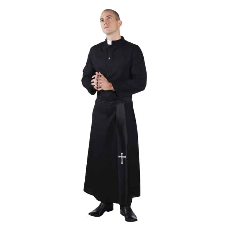 Volwassenenkostuum Holy priest (54/56) Volwassenenkostuum Holy priest (54/56)