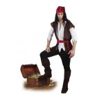 Volwassenenkostuum Pirate Thunder (54/56) Volwassenenkostuum Pirate Thunder (54/56)