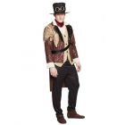Volwassenenkostuum Captain Steampunk (50/52) Volwassenenkostuum Captain Steampunk (50/52)