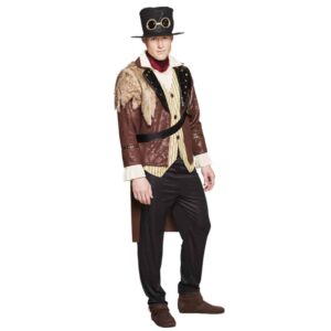 Volwassenenkostuum Captain Steampunk (50/52) Volwassenenkostuum Captain Steampunk (50/52)