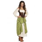 Kostuum Volwassene Village wench (40/42)
