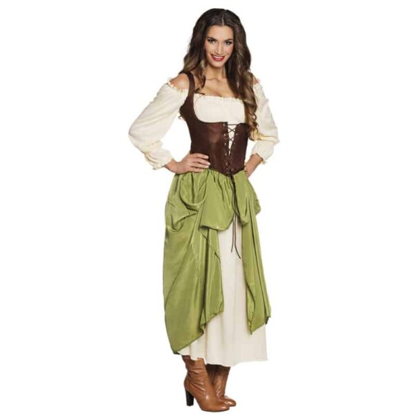 Kostuum Volwassene Village wench (44/46)