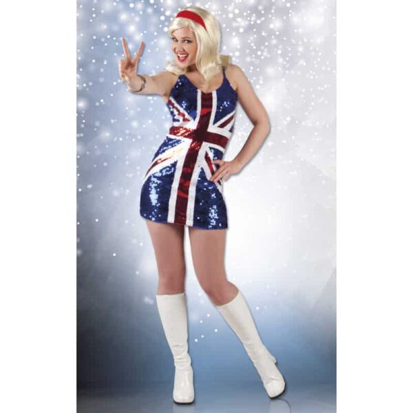 Volwassenenjurk Dazzle UK (M)