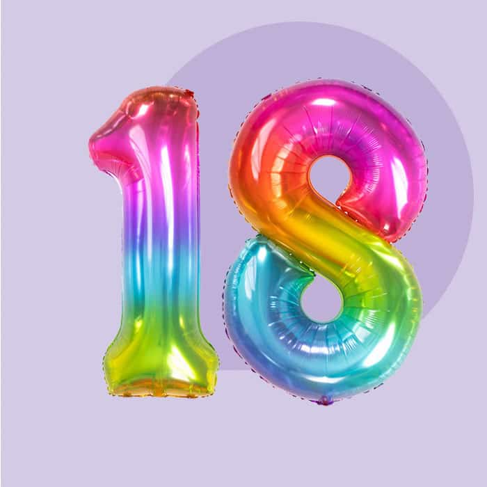 18 Jaar versiering