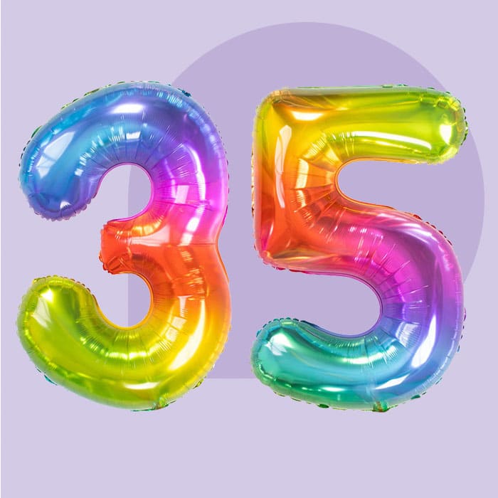 35 Jaar versiering