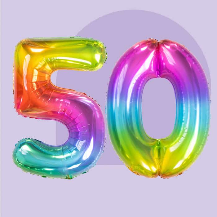 50 Jaar versiering